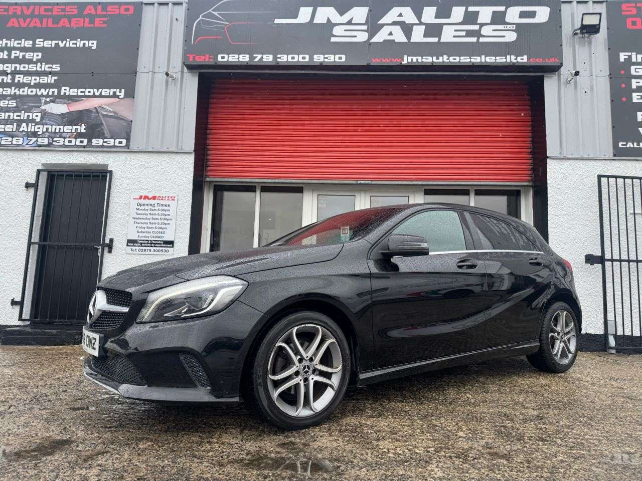 A 2018 MERCEDES-BENZ A-CLASS 1.5 A180d Sport Edition Hatchback 5dr Diesel Manual Euro 6 (s/s) (109 ps) A 2018 MERCEDES-BENZ A-CLASS 1.5 A180d Sport Edition Hatchback 5dr Diesel Manual Euro 6 (s/s) (109 ps)