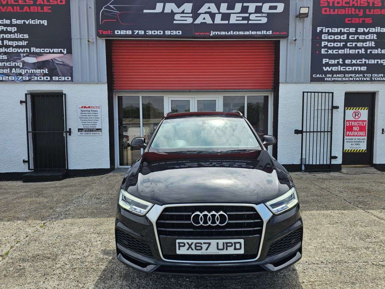 A 2017 AUDI Q3 2.0 TDI S line Edition SUV 5dr Diesel Manual Euro 6 (s/s) (150 ps) A 2017 AUDI Q3 2.0 TDI S line Edition SUV 5dr Diesel Manual Euro 6 (s/s) (150 ps)