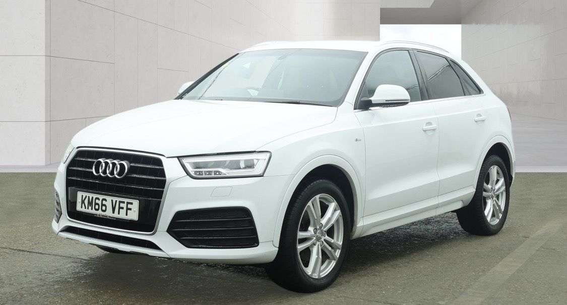 A 2016 AUDI Q3 2.0 TDI S line SUV 5dr Diesel Manual Euro 6 (s/s) (Nav) (150 ps) A 2016 AUDI Q3 2.0 TDI S line SUV 5dr Diesel Manual Euro 6 (s/s) (Nav) (150 ps)