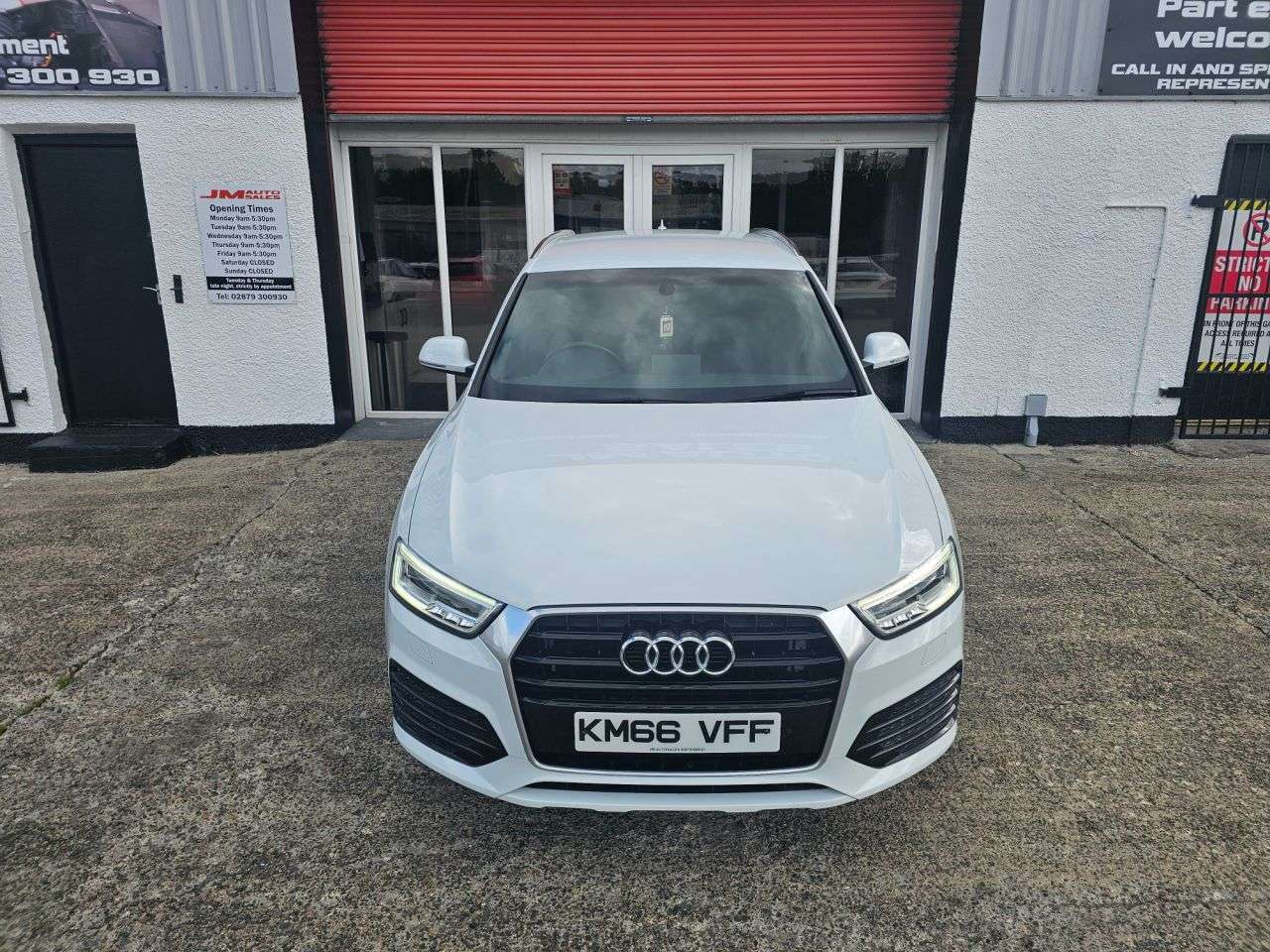 A 2016 AUDI Q3 2.0 TDI S line SUV 5dr Diesel Manual Euro 6 (s/s) (Nav) (150 ps) A 2016 AUDI Q3 2.0 TDI S line SUV 5dr Diesel Manual Euro 6 (s/s) (Nav) (150 ps)