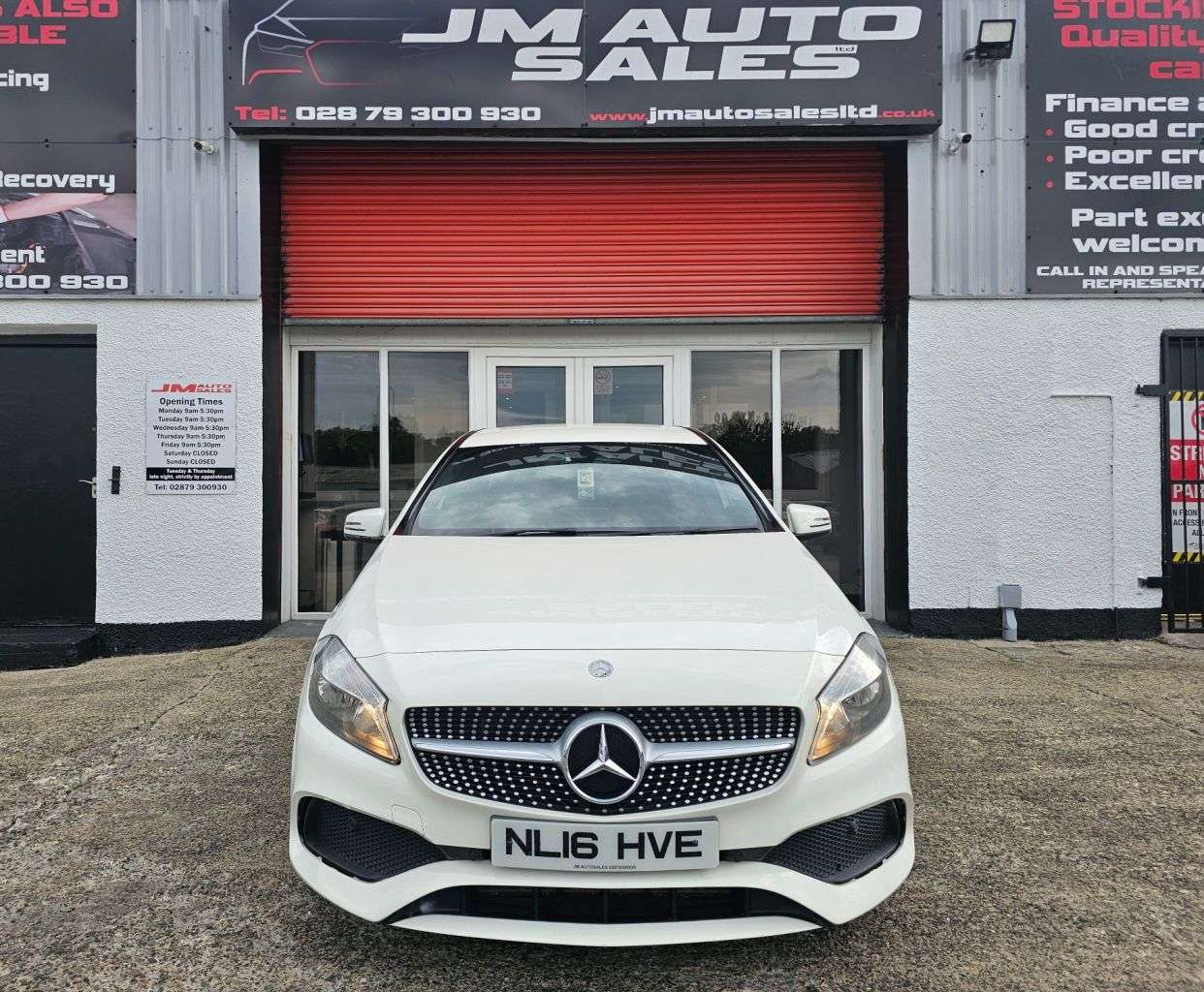 A 2016 MERCEDES-BENZ A CLASS 1.5 A180d AMG Line Hatchback 5dr Diesel Manual Euro 6 (s/s) (109 ps) A 2016 MERCEDES-BENZ A CLASS 1.5 A180d AMG Line Hatchback 5dr Diesel Manual Euro 6 (s/s) (109 ps)