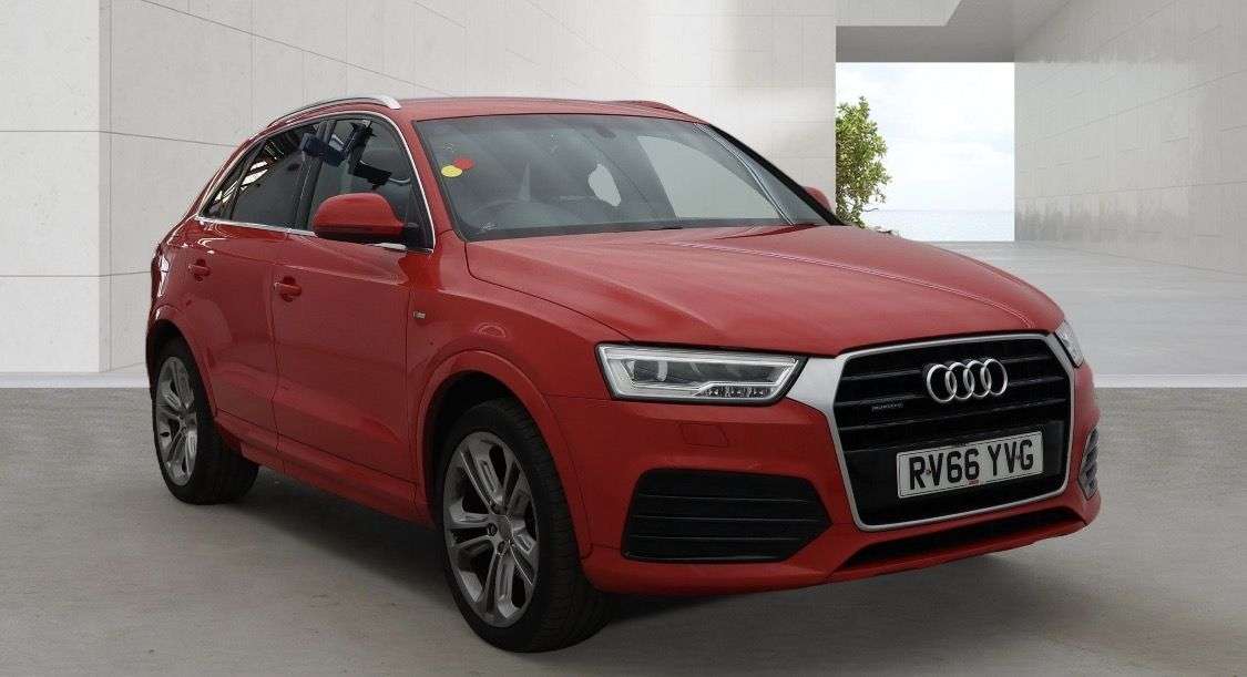 A 2016 AUDI Q3 2.0 TDI S line Plus SUV 5dr Diesel Manual quattro Euro 6 (s/s) (184 ps) A 2016 AUDI Q3 2.0 TDI S line Plus SUV 5dr Diesel Manual quattro Euro 6 (s/s) (184 ps)
