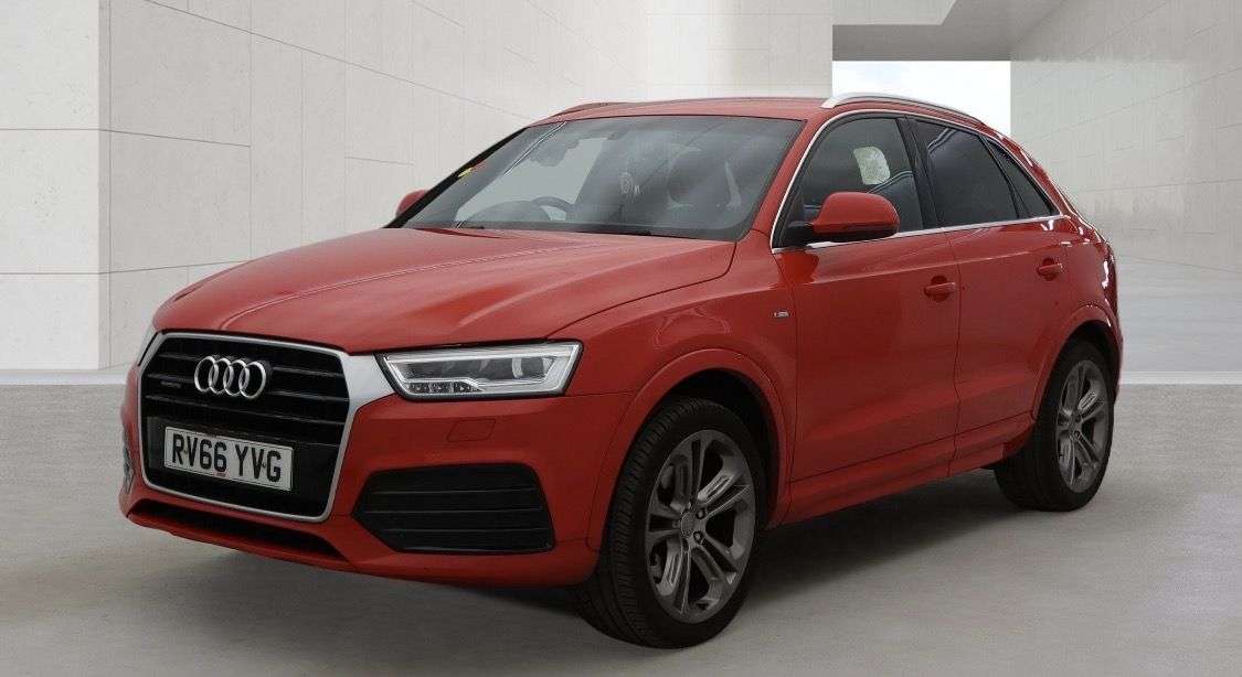 A 2016 AUDI Q3 2.0 TDI S line Plus SUV 5dr Diesel Manual quattro Euro 6 (s/s) (184 ps) A 2016 AUDI Q3 2.0 TDI S line Plus SUV 5dr Diesel Manual quattro Euro 6 (s/s) (184 ps)