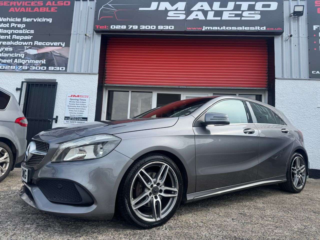 A 2017 MERCEDES-BENZ A CLASS 1.5 A180d AMG Line Hatchback 5dr Diesel Manual Euro 6 (s/s) (109 ps) A 2017 MERCEDES-BENZ A CLASS 1.5 A180d AMG Line Hatchback 5dr Diesel Manual Euro 6 (s/s) (109 ps)