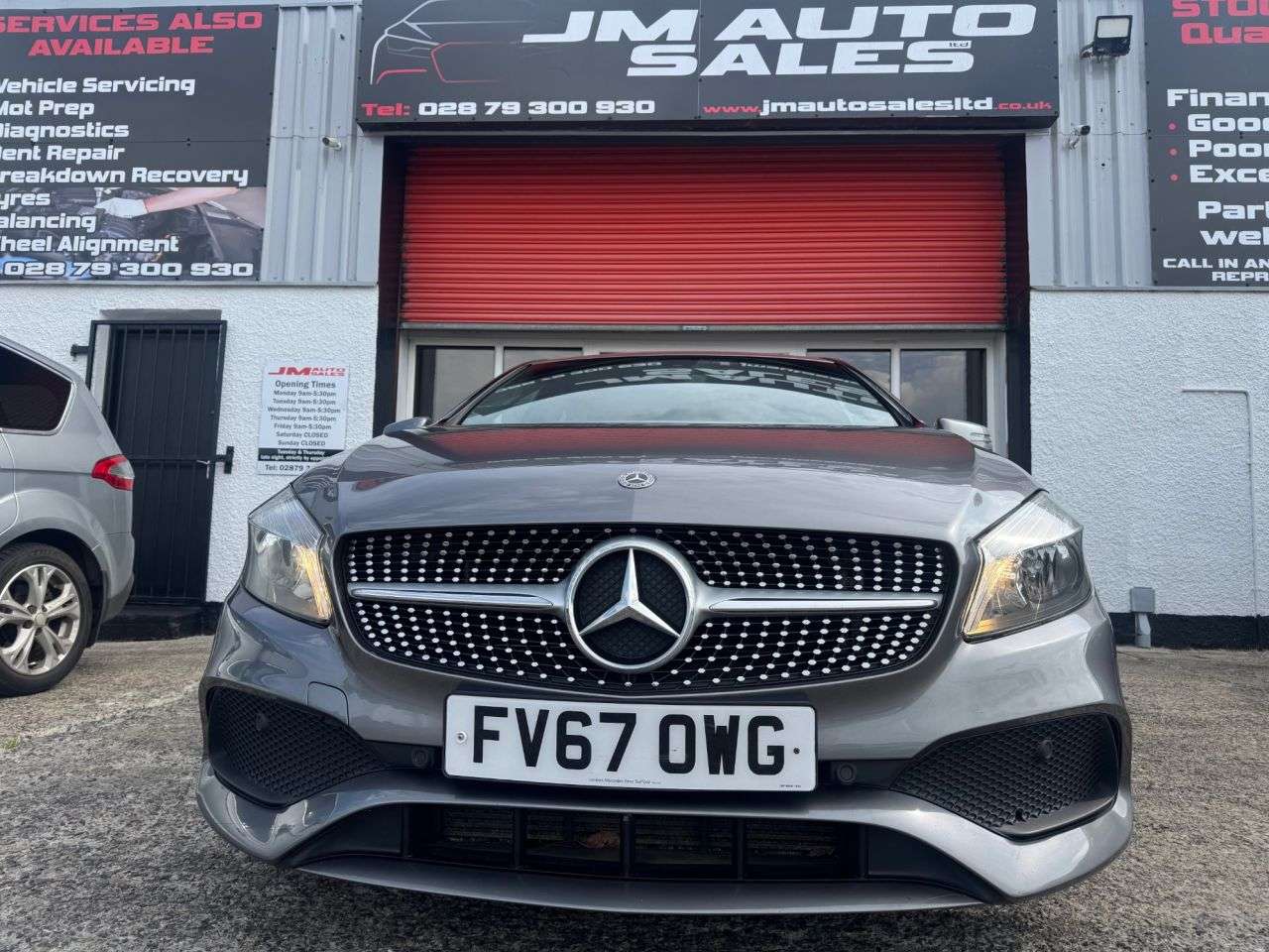 A 2017 MERCEDES-BENZ A CLASS 1.5 A180d AMG Line Hatchback 5dr Diesel Manual Euro 6 (s/s) (109 ps) A 2017 MERCEDES-BENZ A CLASS 1.5 A180d AMG Line Hatchback 5dr Diesel Manual Euro 6 (s/s) (109 ps)