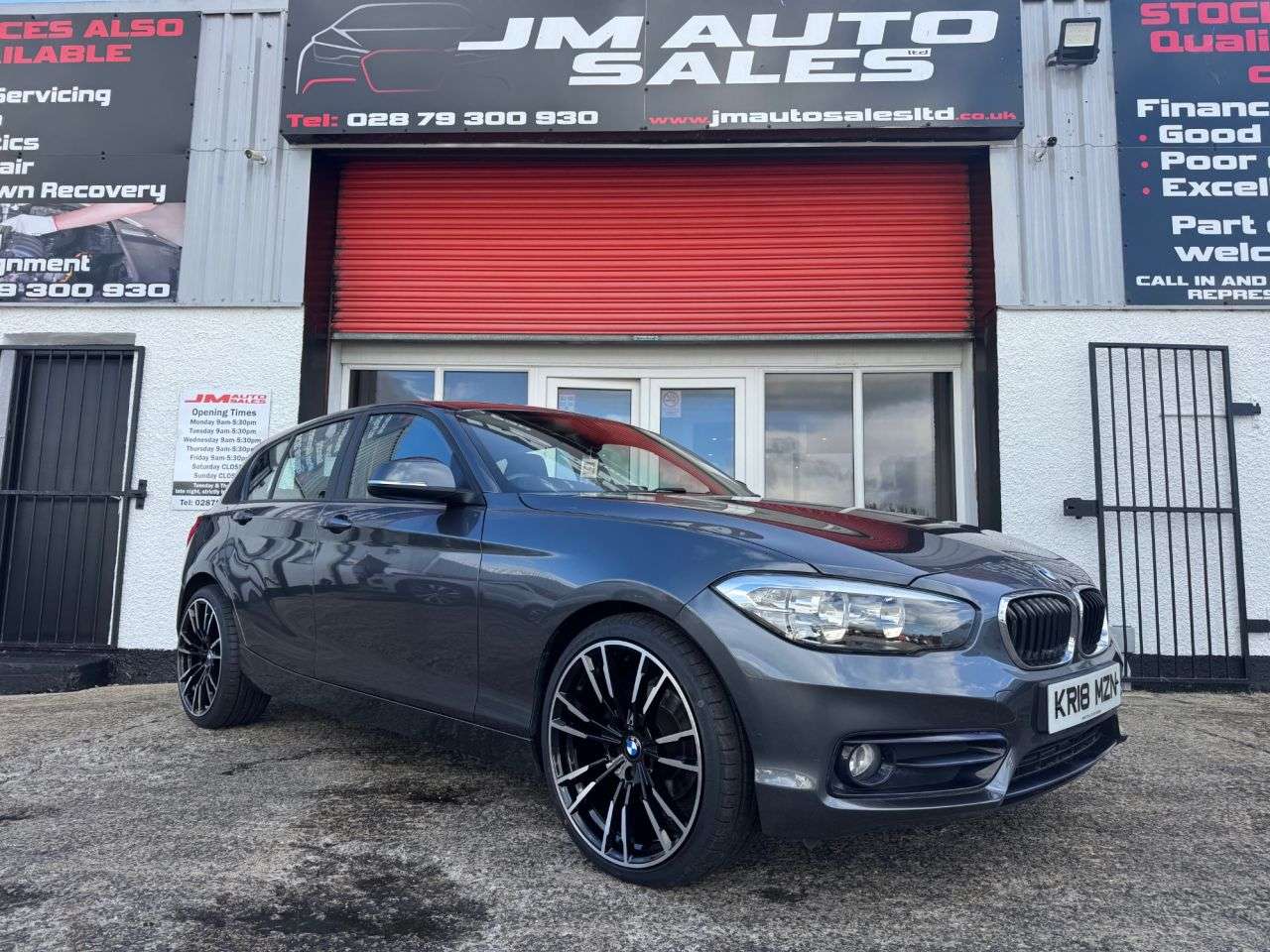 A 2018 BMW 1 SERIES 1.5 116d Sport Hatchback 5dr Diesel Manual Euro 6 (s/s) (116 ps) A 2018 BMW 1 SERIES 1.5 116d Sport Hatchback 5dr Diesel Manual Euro 6 (s/s) (116 ps)