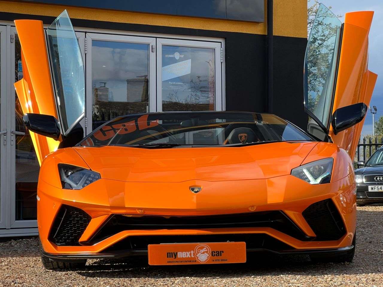 A 2019 LAMBORGHINI AVENTADOR S 6.5 V12 LP 740-4 S Roadster ISR 4WD Euro 6 2dr ARCANCIO ATLAS/ STYLE PACK/ A 2019 LAMBORGHINI AVENTADOR S 6.5 V12 LP 740-4 S Roadster ISR 4WD Euro 6 2dr ARCANCIO ATLAS/ STYLE PACK/