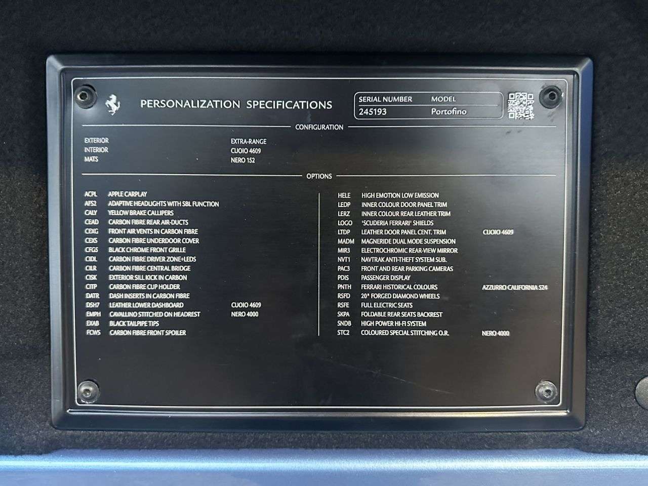 2019 FERRARI PORTOFINO 2019 FERRARI PORTOFINO