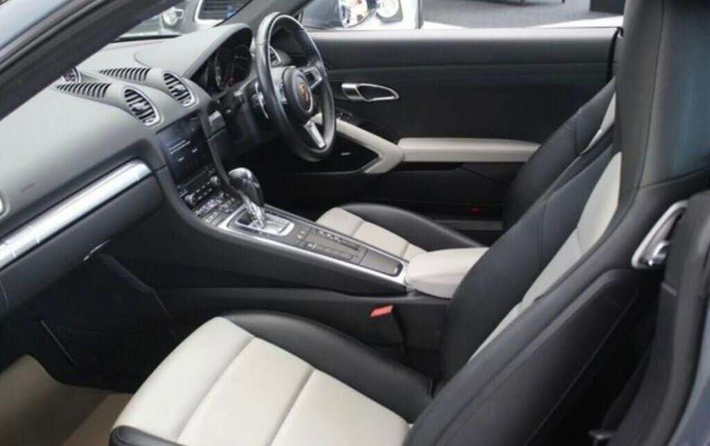 A 2017 PORSCHE 718 CAYMAN 2.5T S Coupe 2dr Petrol PDK Euro 6 (s/s) (350 ps) Rear-View Camera +GT stee A 2017 PORSCHE 718 CAYMAN 2.5T S Coupe 2dr Petrol PDK Euro 6 (s/s) (350 ps) Rear-View Camera +GT stee