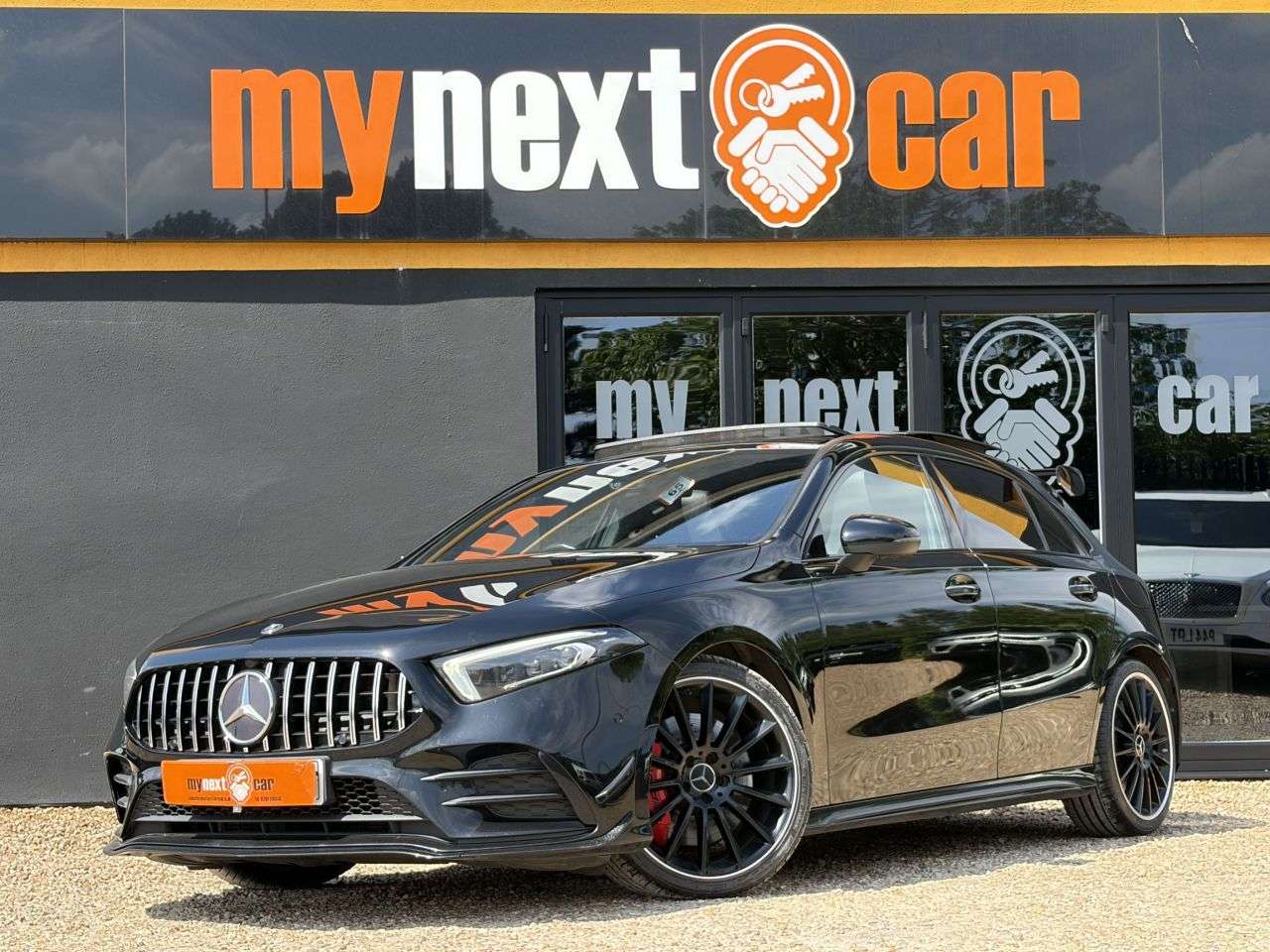 A 2019 MERCEDES-BENZ A-CLASS 2.0 A35 AMG (Premium Plus) Hatchback 5dr Petrol SpdS DCT 4MATIC Euro 6 (s/s A 2019 MERCEDES-BENZ A-CLASS 2.0 A35 AMG (Premium Plus) Hatchback 5dr Petrol SpdS DCT 4MATIC Euro 6 (s/s