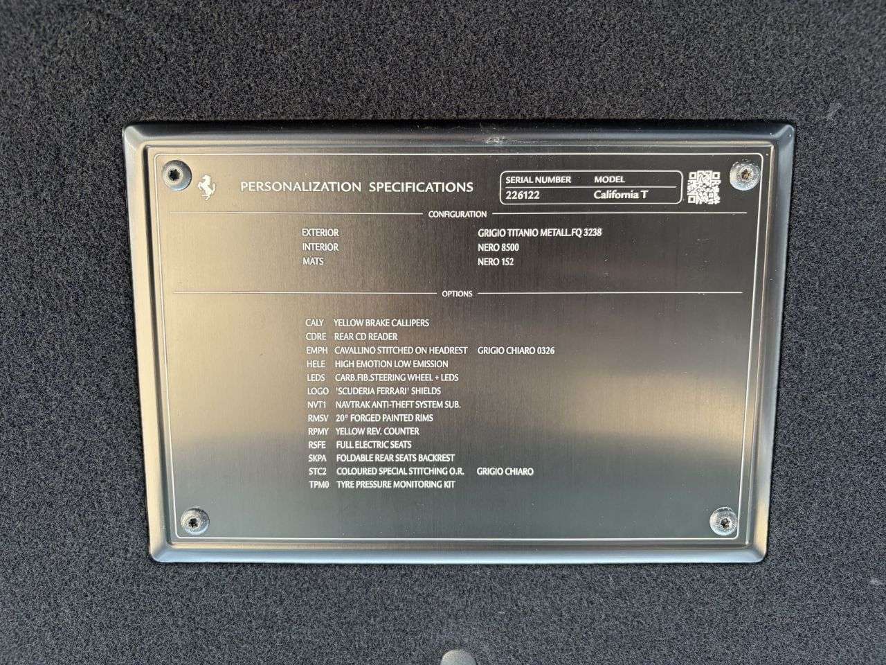 2017 FERRARI CALIFORNIA 2017 FERRARI CALIFORNIA