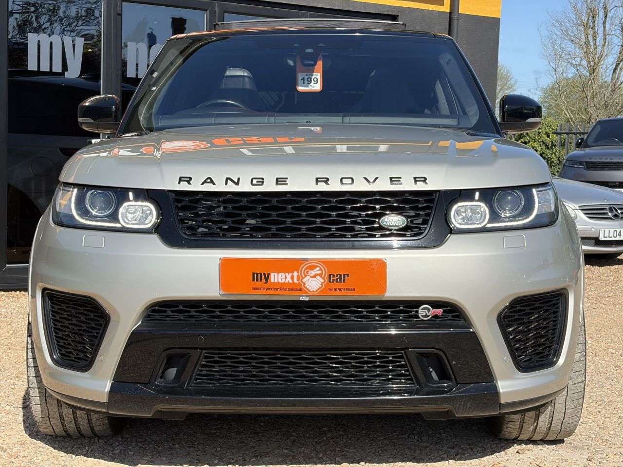 A 2017 LAND ROVER RANGE ROVER SPORT 5.0 V8 SVR SUV 5dr Petrol Auto 4WD Euro 6 (s/s) (550 ps) BIG SPECIFICATION A 2017 LAND ROVER RANGE ROVER SPORT 5.0 V8 SVR SUV 5dr Petrol Auto 4WD Euro 6 (s/s) (550 ps) BIG SPECIFICATION