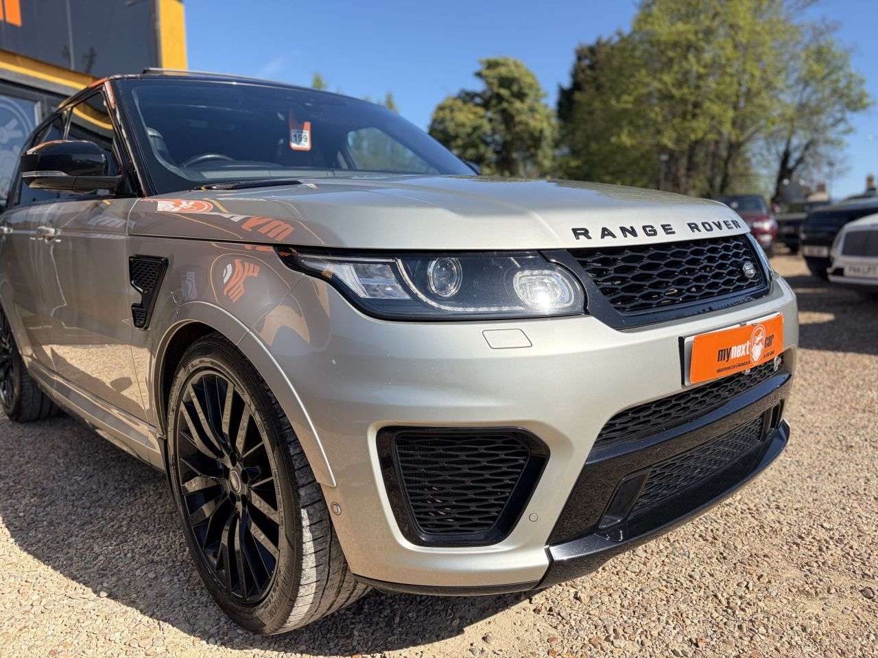 A 2017 LAND ROVER RANGE ROVER SPORT 5.0 V8 SVR SUV 5dr Petrol Auto 4WD Euro 6 (s/s) (550 ps) BIG SPECIFICATION A 2017 LAND ROVER RANGE ROVER SPORT 5.0 V8 SVR SUV 5dr Petrol Auto 4WD Euro 6 (s/s) (550 ps) BIG SPECIFICATION