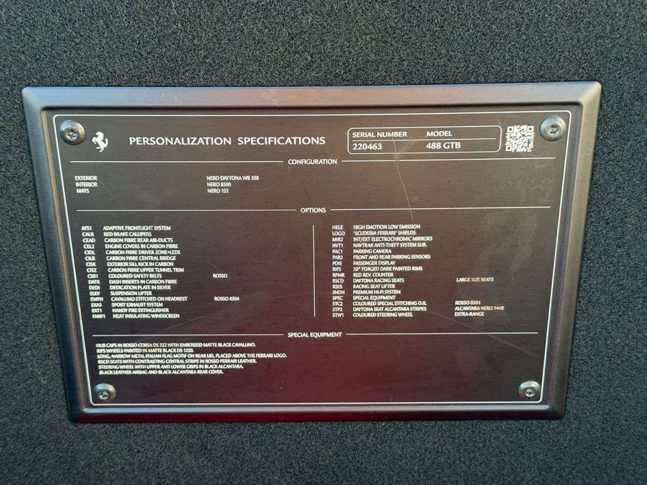 2016 FERRARI 488 2016 FERRARI 488