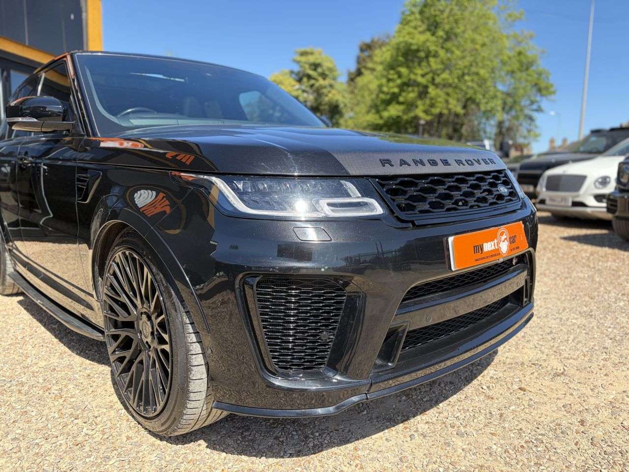 A 2020 LAND ROVER RANGE ROVER SPORT 5.0 P575 V8 GPF SVR SUV 5dr Petrol Auto 4WD Euro 6 (s/s) (575 ps) Exposed C A 2020 LAND ROVER RANGE ROVER SPORT 5.0 P575 V8 GPF SVR SUV 5dr Petrol Auto 4WD Euro 6 (s/s) (575 ps) Exposed C