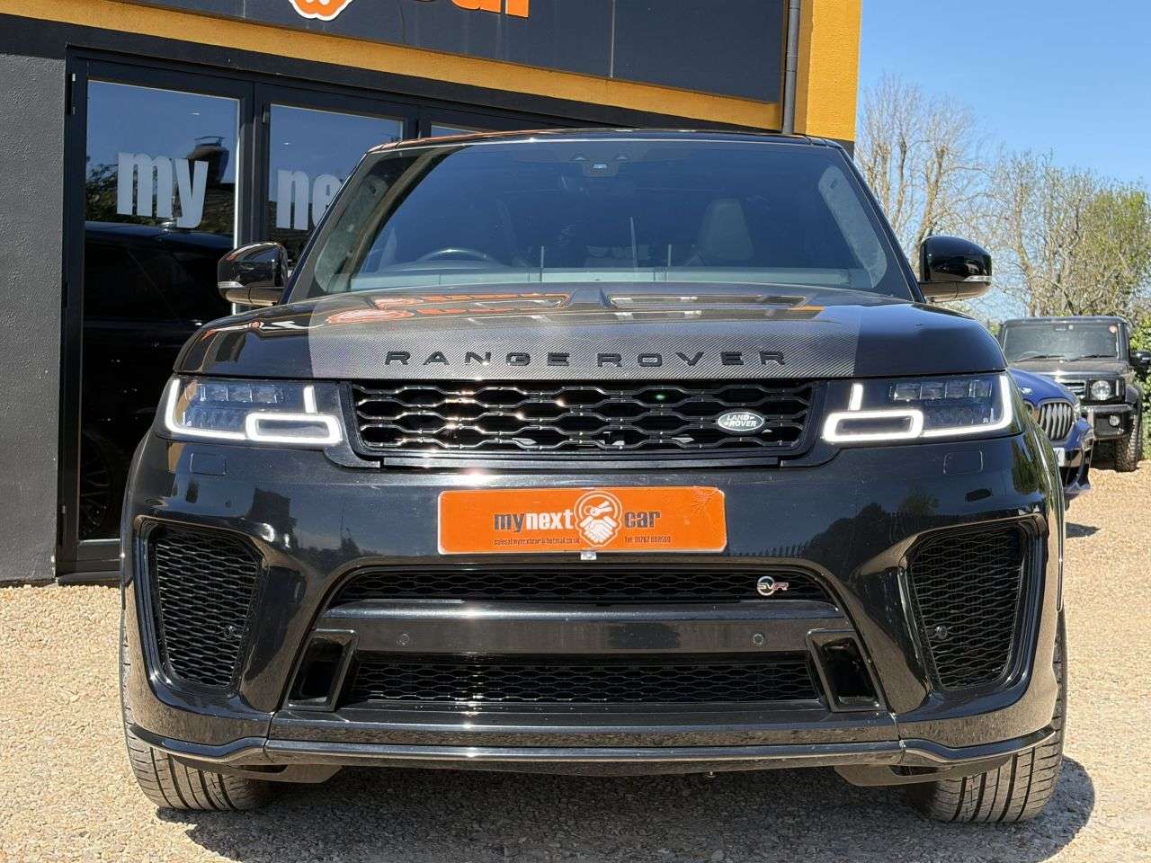 A 2020 LAND ROVER RANGE ROVER SPORT 5.0 P575 V8 GPF SVR SUV 5dr Petrol Auto 4WD Euro 6 (s/s) (575 ps) Exposed C A 2020 LAND ROVER RANGE ROVER SPORT 5.0 P575 V8 GPF SVR SUV 5dr Petrol Auto 4WD Euro 6 (s/s) (575 ps) Exposed C