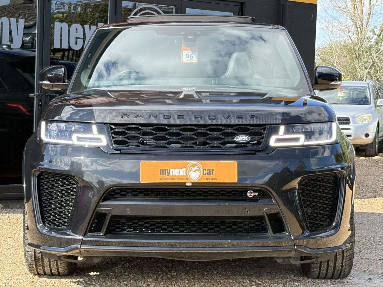 A 2020 LAND ROVER RANGE ROVER SPORT 5.0 P575 V8 GPF SVR SUV 5dr Petrol Auto 4WD Euro 6 (s/s) (575 ps) Exposed C A 2020 LAND ROVER RANGE ROVER SPORT 5.0 P575 V8 GPF SVR SUV 5dr Petrol Auto 4WD Euro 6 (s/s) (575 ps) Exposed C