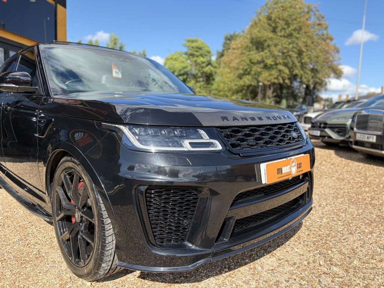A 2020 LAND ROVER RANGE ROVER SPORT 5.0 P575 V8 GPF SVR SUV 5dr Petrol Auto 4WD Euro 6 (s/s) (575 ps) Exposed C A 2020 LAND ROVER RANGE ROVER SPORT 5.0 P575 V8 GPF SVR SUV 5dr Petrol Auto 4WD Euro 6 (s/s) (575 ps) Exposed C