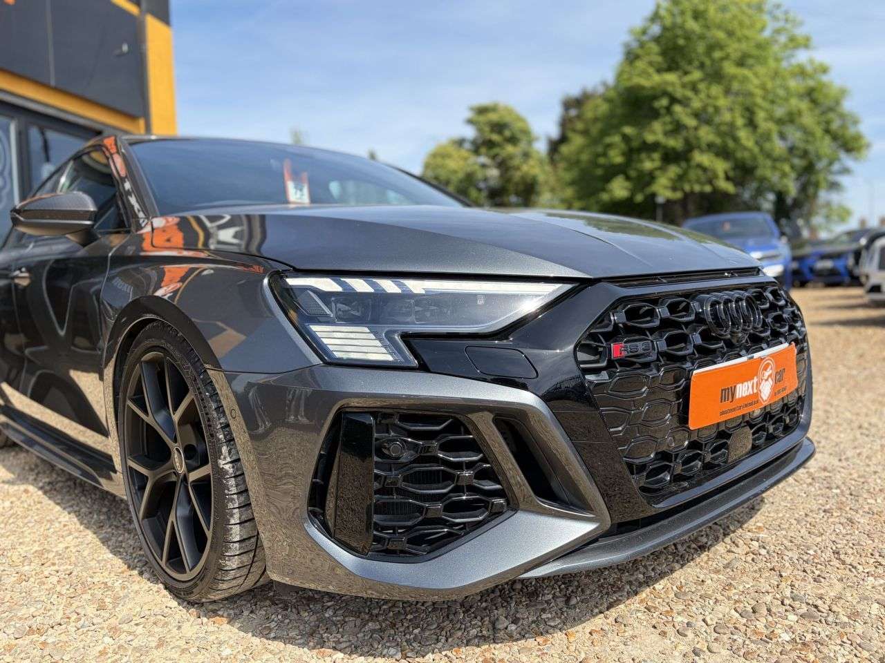 A 2022 AUDI RS3 2.5 TFSI Carbon Black Sportback 5dr Petrol S Tronic quattro Euro 6 (s/s) (4 A 2022 AUDI RS3 2.5 TFSI Carbon Black Sportback 5dr Petrol S Tronic quattro Euro 6 (s/s) (4