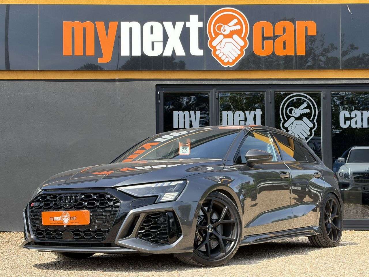 A 2022 AUDI RS3 2.5 TFSI Carbon Black Sportback 5dr Petrol S Tronic quattro Euro 6 (s/s) (4 A 2022 AUDI RS3 2.5 TFSI Carbon Black Sportback 5dr Petrol S Tronic quattro Euro 6 (s/s) (4
