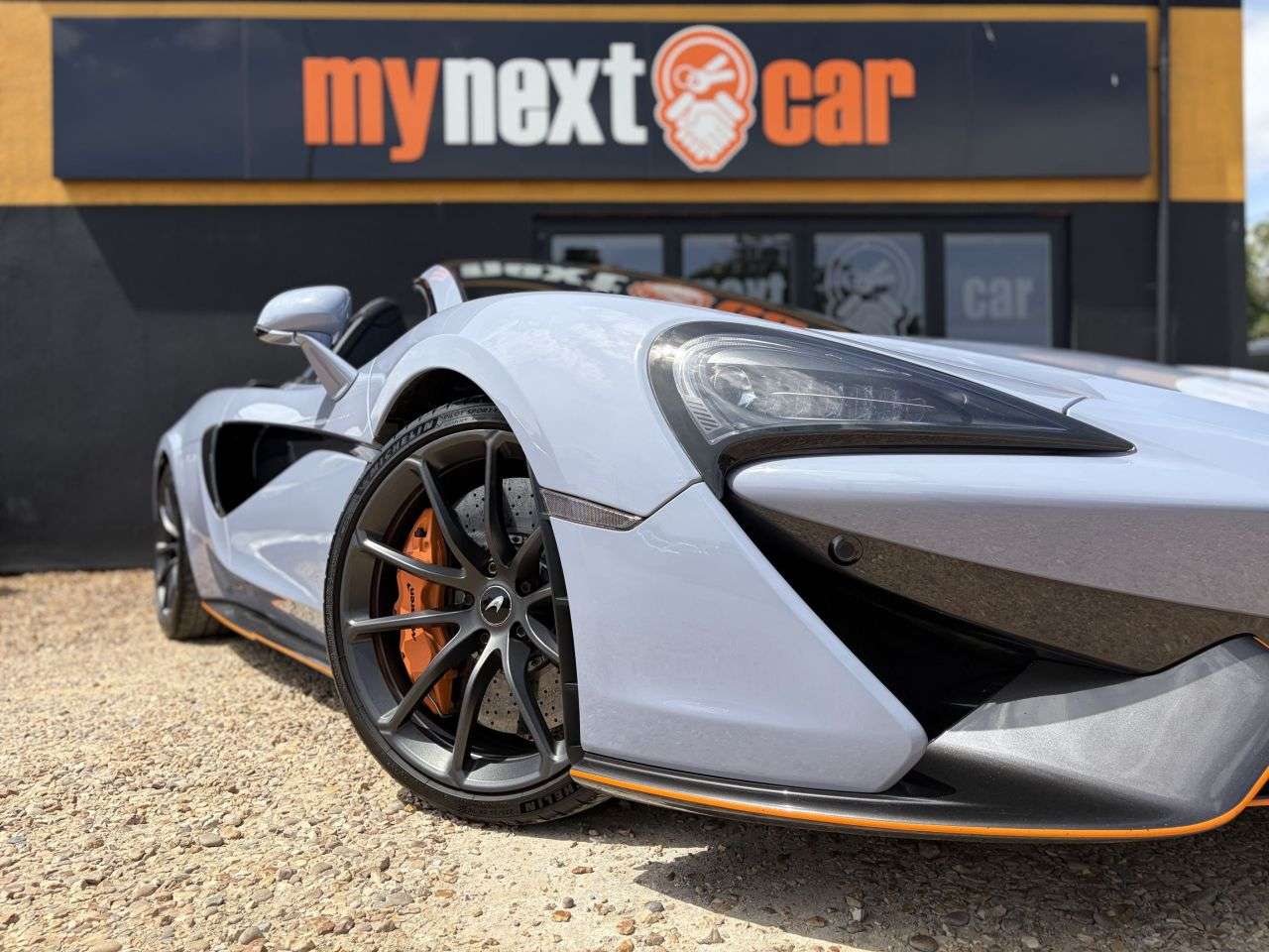 A 2018 MCLAREN 570S 3.8T V8 Spider 2dr Petrol SSG Euro 6 (s/s) (570 ps) RARE CERAMIC GREY + FUL A 2018 MCLAREN 570S 3.8T V8 Spider 2dr Petrol SSG Euro 6 (s/s) (570 ps) RARE CERAMIC GREY + FUL