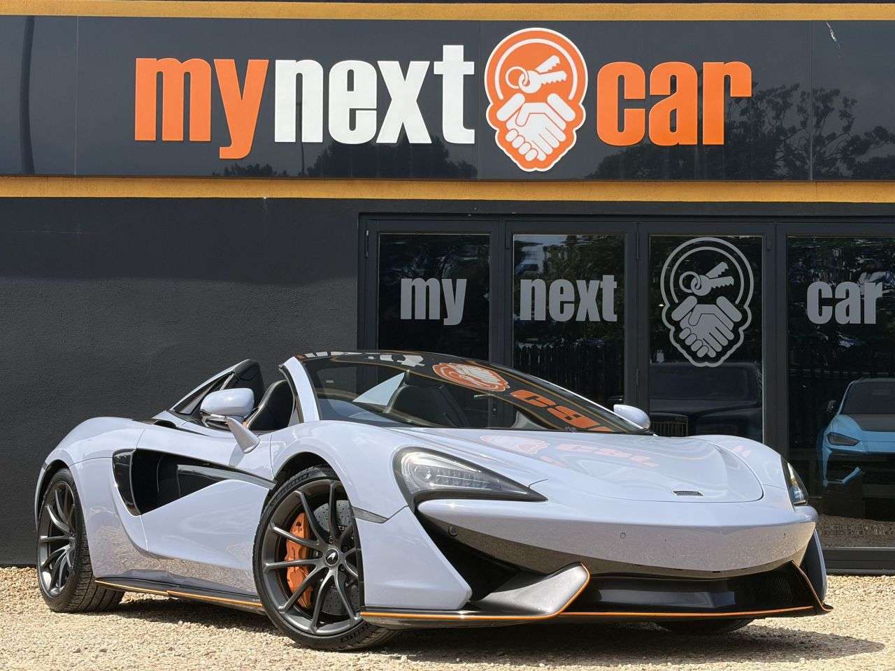 A 2018 MCLAREN 570S 3.8T V8 Spider 2dr Petrol SSG Euro 6 (s/s) (570 ps) RARE CERAMIC GREY + FUL A 2018 MCLAREN 570S 3.8T V8 Spider 2dr Petrol SSG Euro 6 (s/s) (570 ps) RARE CERAMIC GREY + FUL