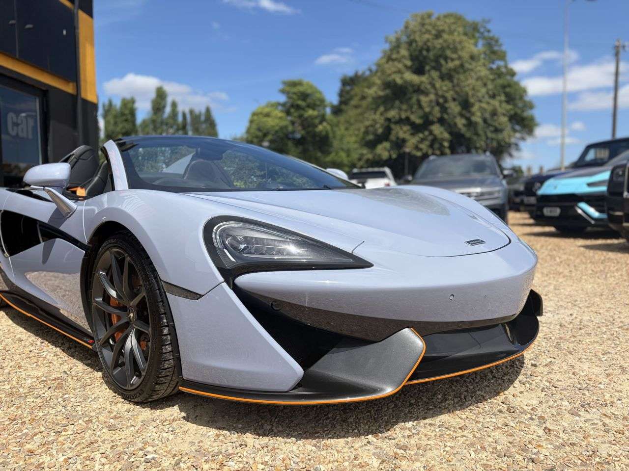 A 2018 MCLAREN 570S 3.8T V8 Spider 2dr Petrol SSG Euro 6 (s/s) (570 ps) RARE CERAMIC GREY + FUL A 2018 MCLAREN 570S 3.8T V8 Spider 2dr Petrol SSG Euro 6 (s/s) (570 ps) RARE CERAMIC GREY + FUL
