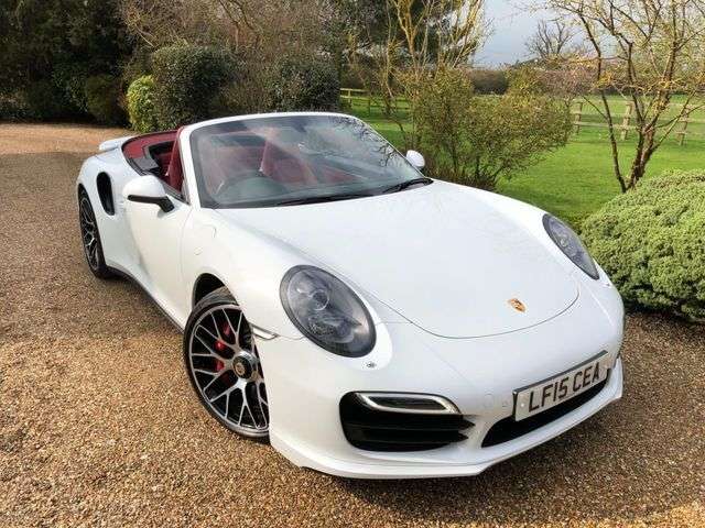 A 2015 PORSCHE 911 3.8T 991 Turbo Coupe 2dr Petrol PDK 4WD Euro 6 (520 ps) 20" Turbo S Alloy W A 2015 PORSCHE 911 3.8T 991 Turbo Coupe 2dr Petrol PDK 4WD Euro 6 (520 ps) 20" Turbo S Alloy W