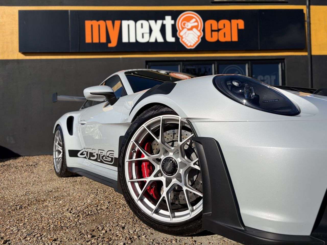 A 2025 PORSCHE 911 4.0 992 GT3 RS Coupe 2dr Petrol PDK Euro 6 (s/s) (525 ps) Ice Grey Metallic A 2025 PORSCHE 911 4.0 992 GT3 RS Coupe 2dr Petrol PDK Euro 6 (s/s) (525 ps) Ice Grey Metallic
