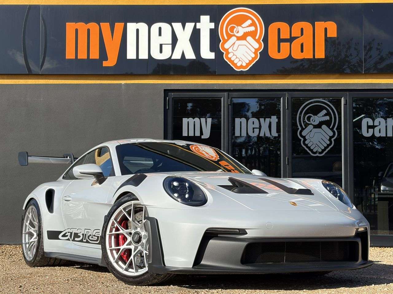 A 2025 PORSCHE 911 4.0 992 GT3 RS Coupe 2dr Petrol PDK Euro 6 (s/s) (525 ps) Ice Grey Metallic A 2025 PORSCHE 911 4.0 992 GT3 RS Coupe 2dr Petrol PDK Euro 6 (s/s) (525 ps) Ice Grey Metallic