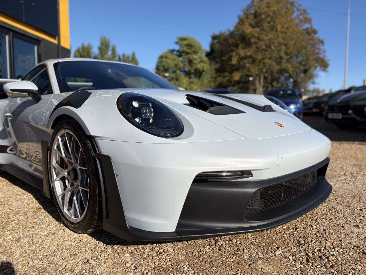 A 2025 PORSCHE 911 4.0 992 GT3 RS Coupe 2dr Petrol PDK Euro 6 (s/s) (525 ps) Ice Grey Metallic A 2025 PORSCHE 911 4.0 992 GT3 RS Coupe 2dr Petrol PDK Euro 6 (s/s) (525 ps) Ice Grey Metallic