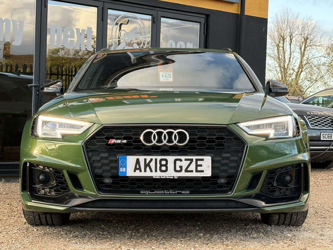 A 2018 AUDI RS4 AVANT 2.9 TFSI V6 Estate 5dr Petrol Tiptronic quattro Euro 6 (s/s) (450 ps) Massi A 2018 AUDI RS4 AVANT 2.9 TFSI V6 Estate 5dr Petrol Tiptronic quattro Euro 6 (s/s) (450 ps) Massi