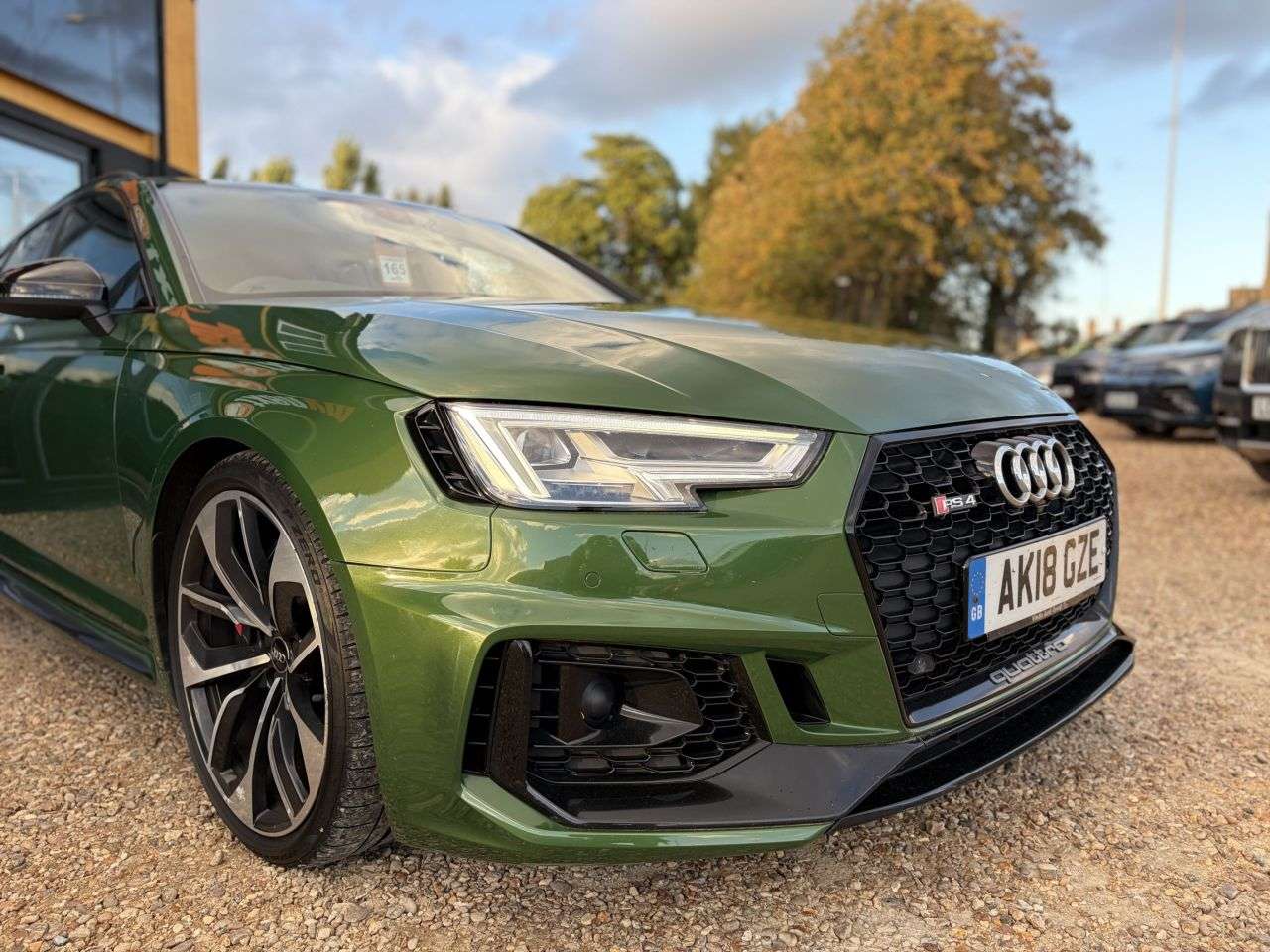 A 2018 AUDI RS4 AVANT 2.9 TFSI V6 Estate 5dr Petrol Tiptronic quattro Euro 6 (s/s) (450 ps) Massi A 2018 AUDI RS4 AVANT 2.9 TFSI V6 Estate 5dr Petrol Tiptronic quattro Euro 6 (s/s) (450 ps) Massi
