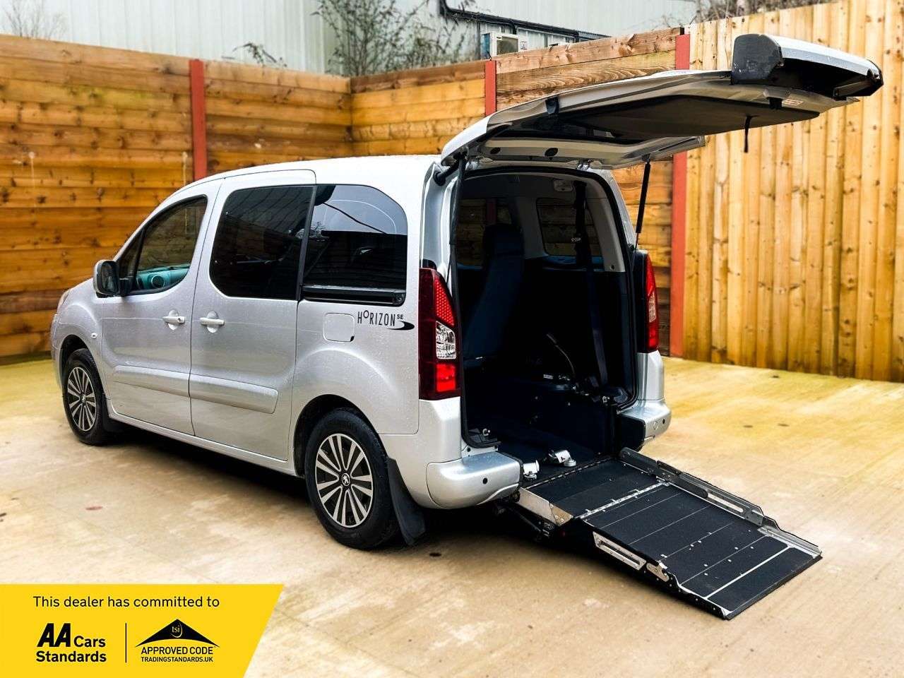 A 2015 PEUGEOT PARTNER TEPEE 3 Seat Wheelchair Accessible Disabled Access Vehicle WAV A 2015 PEUGEOT PARTNER TEPEE 3 Seat Wheelchair Accessible Disabled Access Vehicle WAV