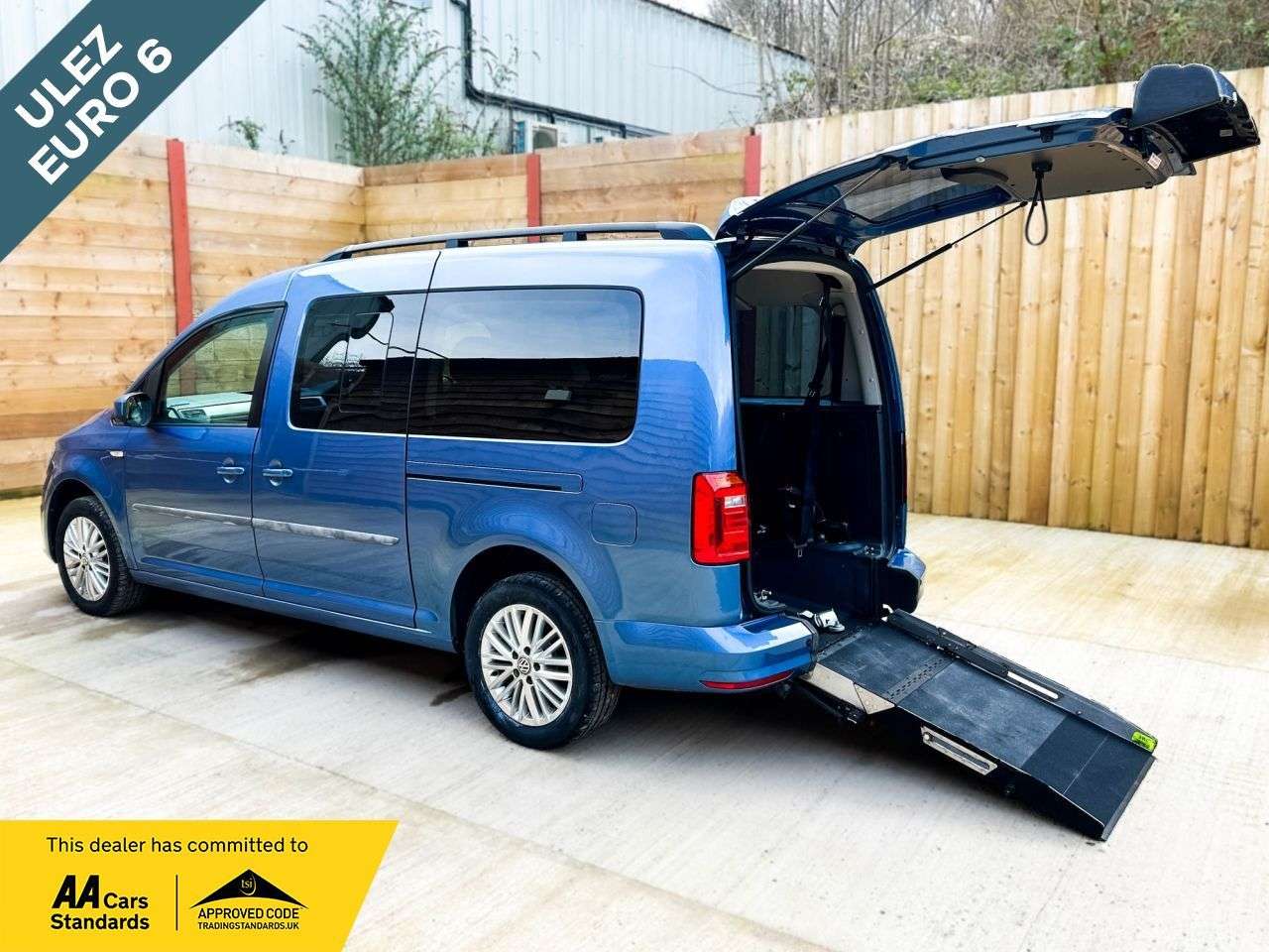A 2017 VOLKSWAGEN CADDY MAXI LIFE 5 Seat Auto Wheelchair Accessible Disabled Access Vehicle WAV A 2017 VOLKSWAGEN CADDY MAXI LIFE 5 Seat Auto Wheelchair Accessible Disabled Access Vehicle WAV