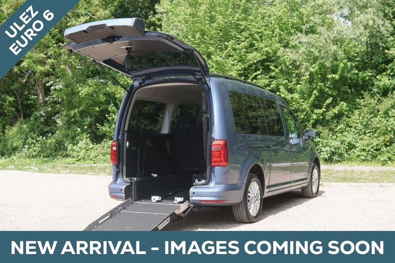 A 2018 VOLKSWAGEN CADDY MAXI LIFE 5 Seat Auto Petrol Wheelchair Accessible Vehicle with Access Ramp A 2018 VOLKSWAGEN CADDY MAXI LIFE 5 Seat Auto Petrol Wheelchair Accessible Vehicle with Access Ramp