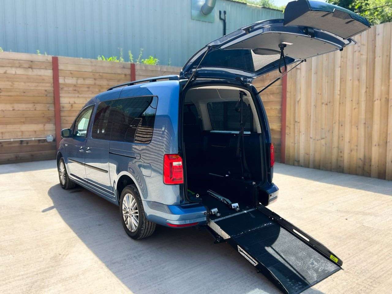 A 2018 VOLKSWAGEN CADDY MAXI LIFE SOR - 5 Seat Auto Petrol Wheelchair Accessible Vehicle with Access Ramp A 2018 VOLKSWAGEN CADDY MAXI LIFE SOR - 5 Seat Auto Petrol Wheelchair Accessible Vehicle with Access Ramp
