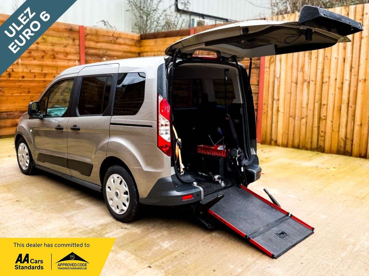 A 2016 FORD TOURNEO CONNECT 3 Seat Auto Wheelchair Accessible Disabled Access Ramp Car A 2016 FORD TOURNEO CONNECT 3 Seat Auto Wheelchair Accessible Disabled Access Ramp Car