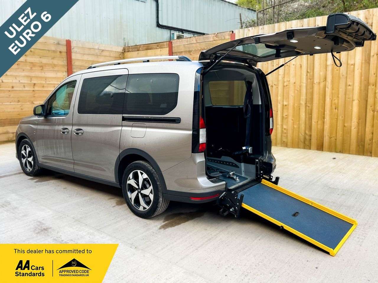 A 2024 FORD GRAND TOURNEO CONNECT 4 Seat Auto Wheelchair Accessible Disabled Access Vehicle WAV A 2024 FORD GRAND TOURNEO CONNECT 4 Seat Auto Wheelchair Accessible Disabled Access Vehicle WAV