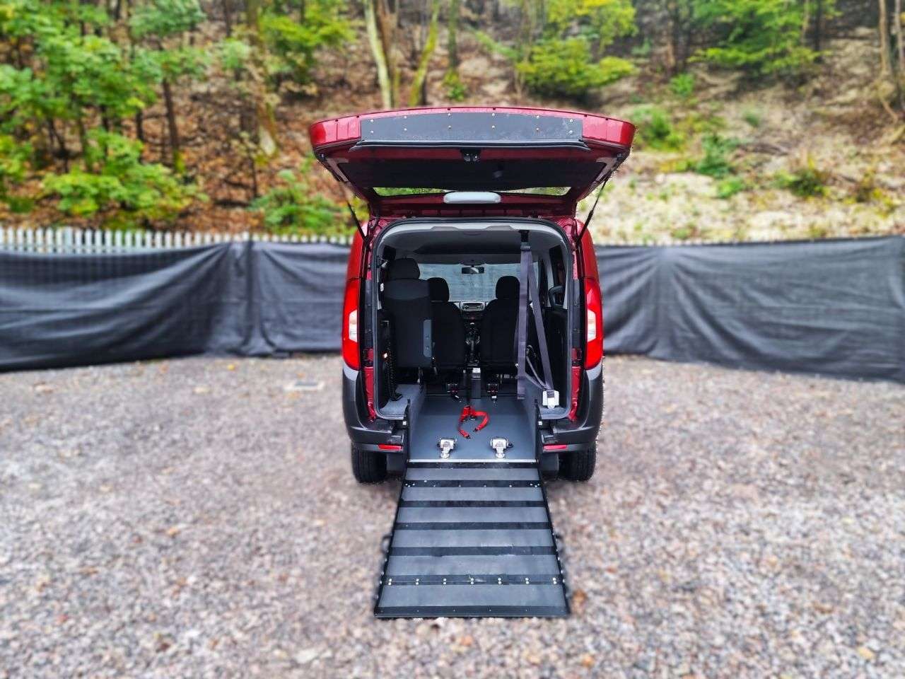 A 2017 FIAT DOBLO 3 Seat Petrol Wheelchair Accessible Disabled Access Vehicle WAV A 2017 FIAT DOBLO 3 Seat Petrol Wheelchair Accessible Disabled Access Vehicle WAV