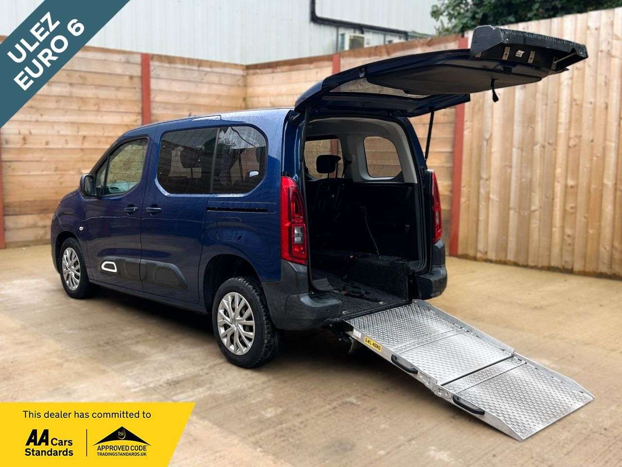 A 2019 CITROEN BERLINGO 3 Seat Auto Wheelchair Accessible Disabled Access Ramp Car A 2019 CITROEN BERLINGO 3 Seat Auto Wheelchair Accessible Disabled Access Ramp Car