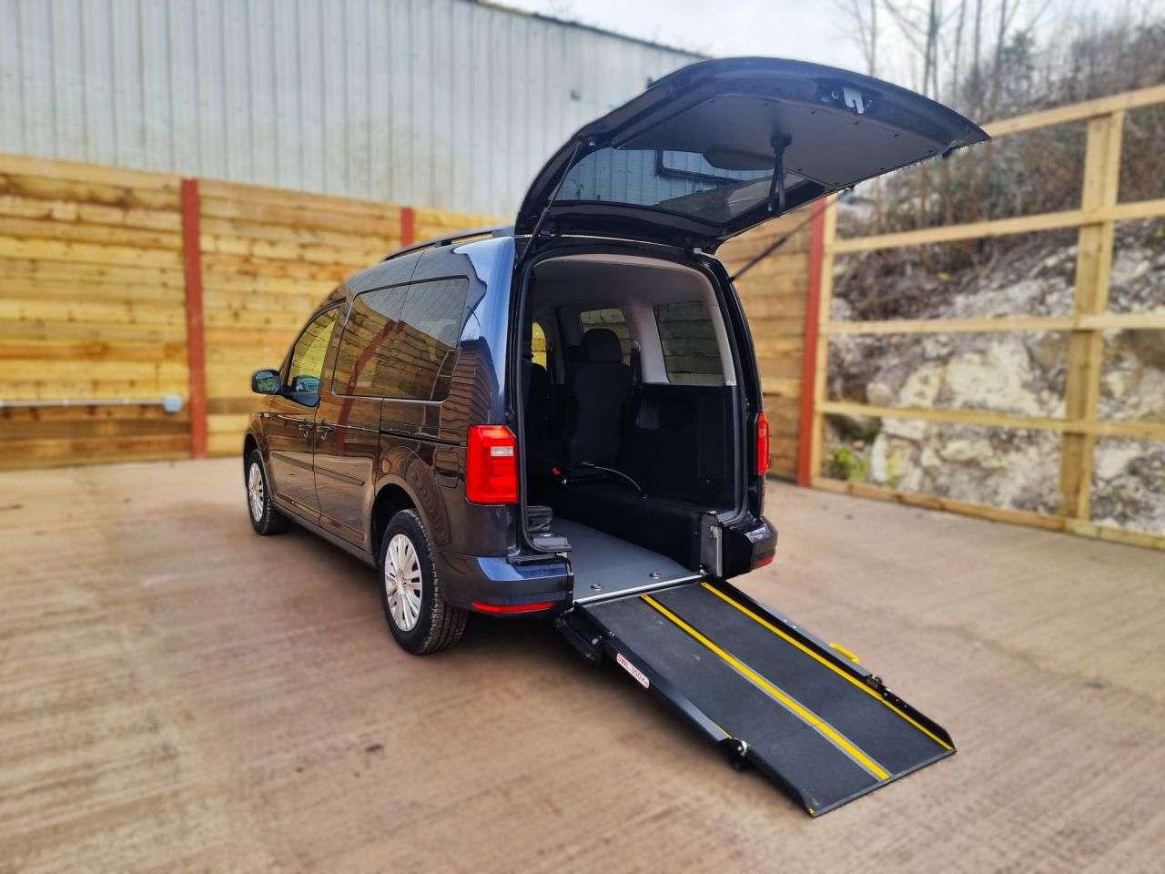 A 2018 VOLKSWAGEN CADDY LIFE 4 Seat Auto Wheelchair Accessible Disabled Access WAV A 2018 VOLKSWAGEN CADDY LIFE 4 Seat Auto Wheelchair Accessible Disabled Access WAV