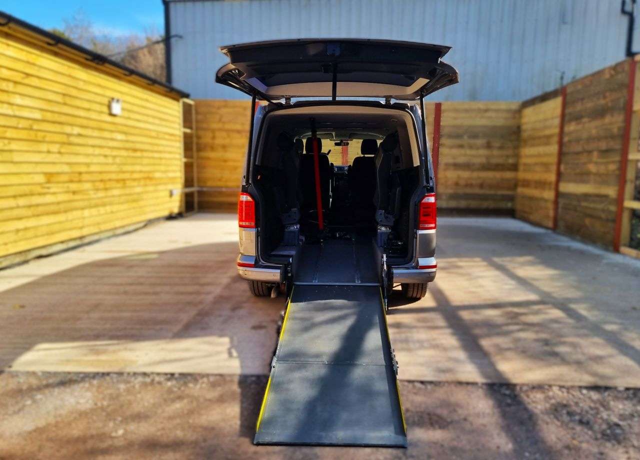 A 2020 VOLKSWAGEN TRANSPORTER 4 Seat Auto Driver Transfer Wheelchair Accessible Disabled Access WAV A 2020 VOLKSWAGEN TRANSPORTER 4 Seat Auto Driver Transfer Wheelchair Accessible Disabled Access WAV
