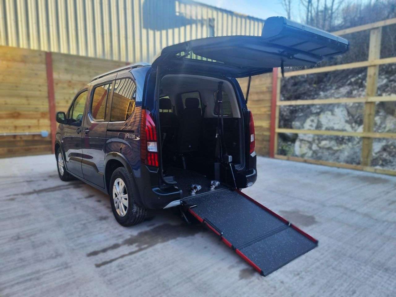 A 2019 PEUGEOT RIFTER 4 Seat Auto Wheelchair Accessible Disabled Access Vehicle WAV A 2019 PEUGEOT RIFTER 4 Seat Auto Wheelchair Accessible Disabled Access Vehicle WAV