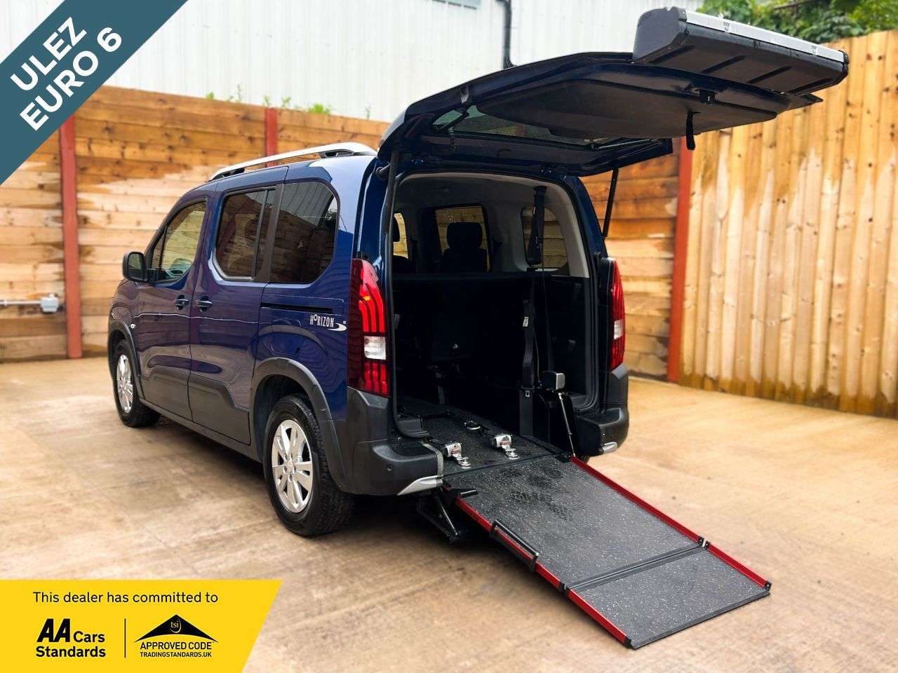 A 2019 PEUGEOT RIFTER 4 Seat Auto Wheelchair Accessible Disabled Access Vehicle WAV A 2019 PEUGEOT RIFTER 4 Seat Auto Wheelchair Accessible Disabled Access Vehicle WAV
