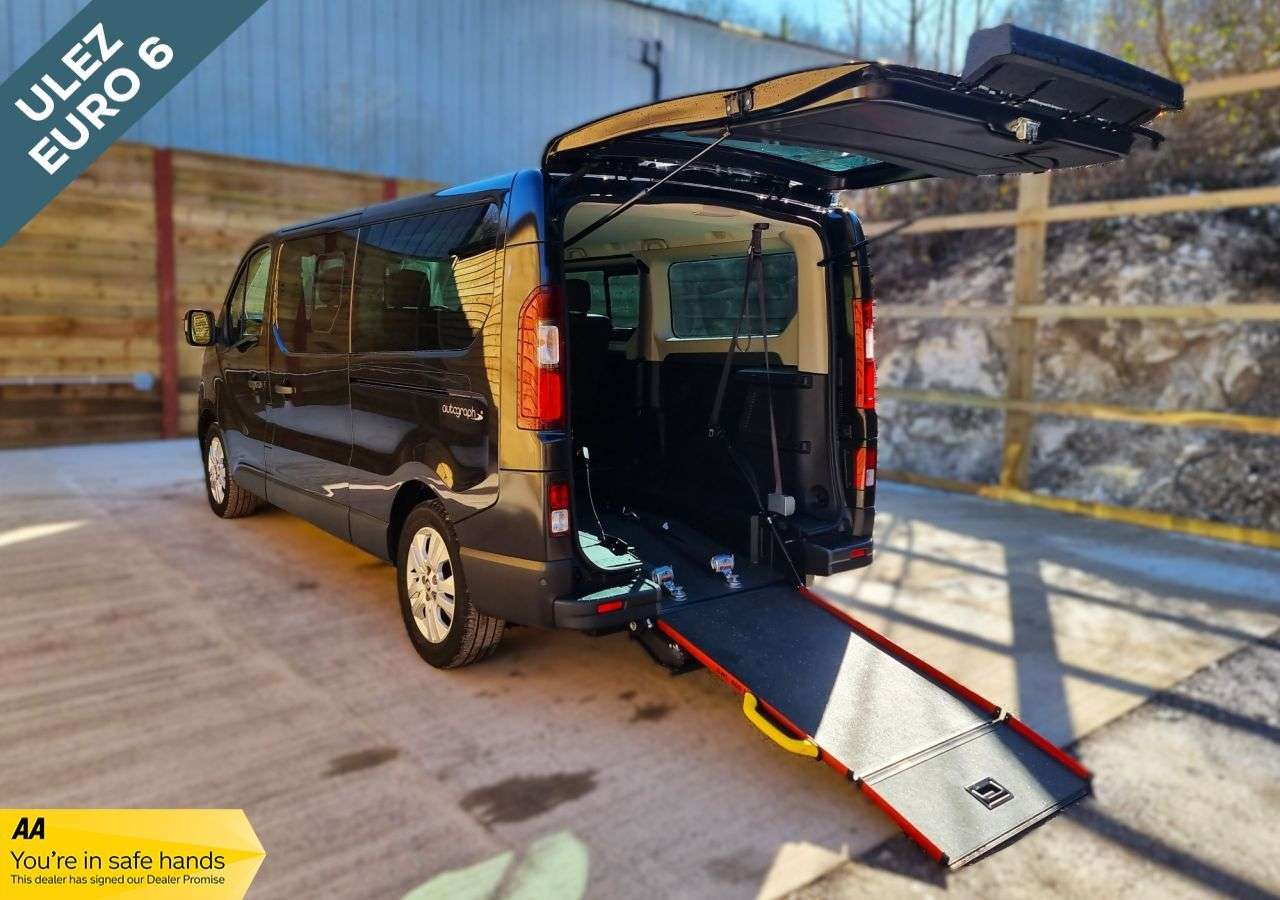 A 2024 RENAULT TRAFIC L2 LWB 6 Seat Auto Wheelchair Accessible Disabled Access Vehicle WAV A 2024 RENAULT TRAFIC L2 LWB 6 Seat Auto Wheelchair Accessible Disabled Access Vehicle WAV