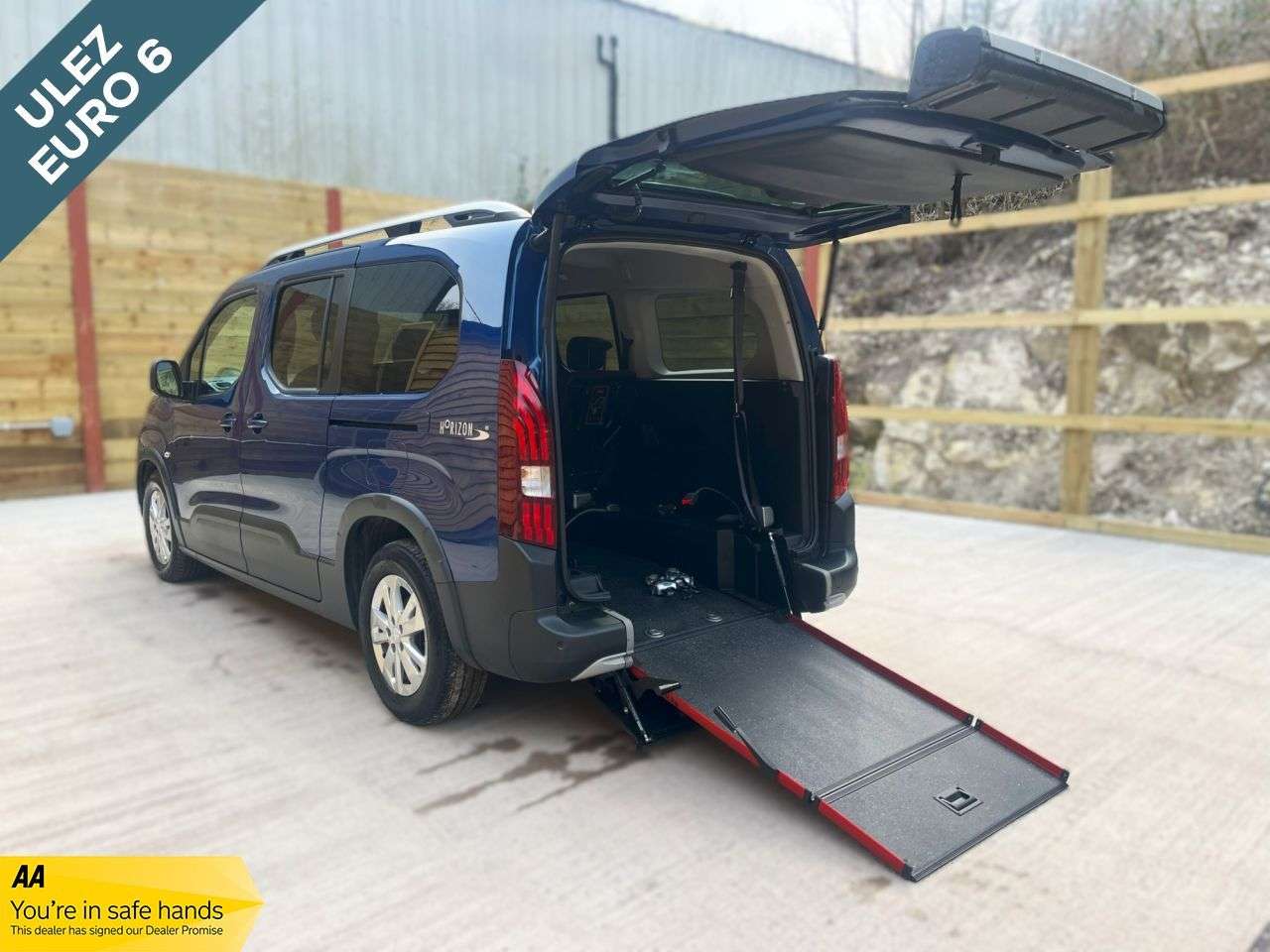 A 2021 PEUGEOT RIFTER L2 LWB 5 Seat Petrol Auto Wheelchair accessible Disabled access Vehicle WAV A 2021 PEUGEOT RIFTER L2 LWB 5 Seat Petrol Auto Wheelchair accessible Disabled access Vehicle WAV