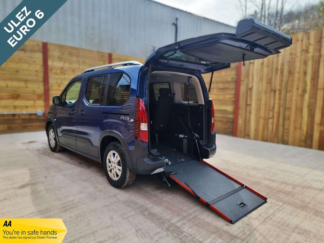 A 2020 PEUGEOT RIFTER 3 Seat Auto Wheelchair Accessible Disabled Access Vehicle WAV A 2020 PEUGEOT RIFTER 3 Seat Auto Wheelchair Accessible Disabled Access Vehicle WAV