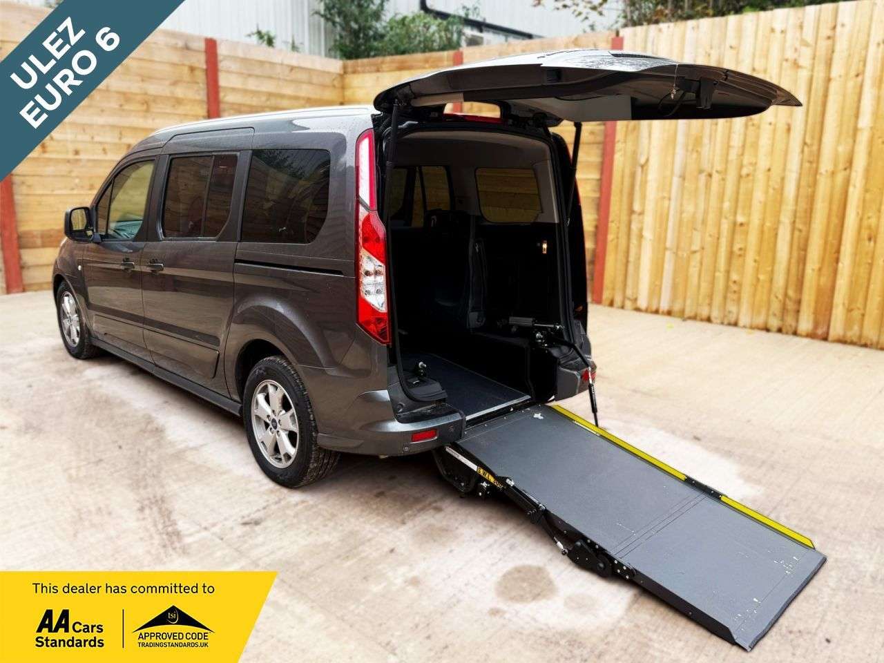 A 2020 FORD GRAND TOURNEO CONNECT Passenger Up Front or Drive From 3 Seat Wheelchair Accessible Vehicle A 2020 FORD GRAND TOURNEO CONNECT Passenger Up Front or Drive From 3 Seat Wheelchair Accessible Vehicle