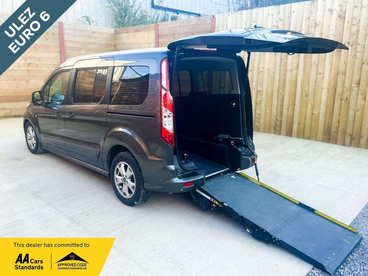 A 2020 FORD GRAND TOURNEO CONNECT Passenger Up Front or Drive From 3 Seat Wheelchair Accessible Vehicle A 2020 FORD GRAND TOURNEO CONNECT Passenger Up Front or Drive From 3 Seat Wheelchair Accessible Vehicle